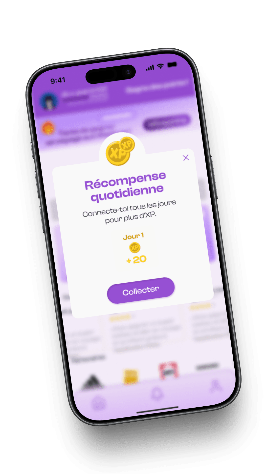 Récompense quotidienne à collecter sur Melo